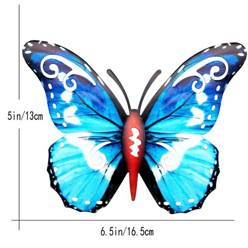 Large metal butterfly - large,