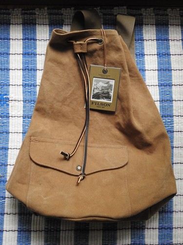 Filson washed canvas cinch - canvas,