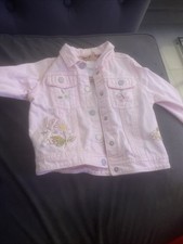 Next Kids Pink Denim Jacket