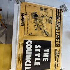 Style Council Concert Poster