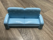 IKEA Doll House Furniture- Blue Sofa Bed