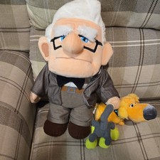 disney pixar up carl and Dug plush