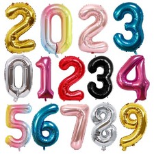 Foil number balloons - 16",