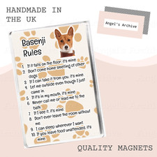 BASENJI RULES ✳ FUNNY DOG