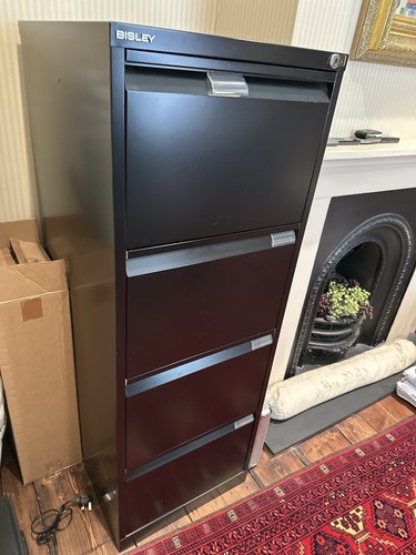 Bisley metal filing cabinet - bisley,