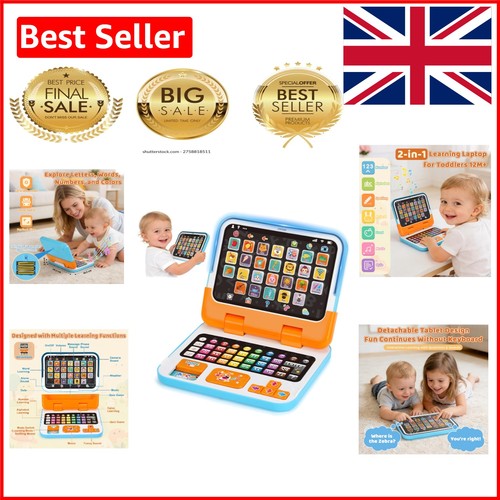 Bright orange kids laptop with - bright,