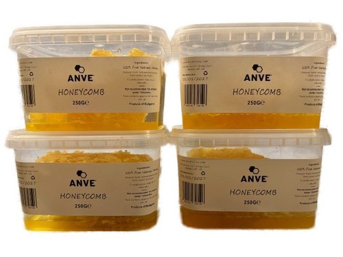 100 real raw pure - real, honeycomb