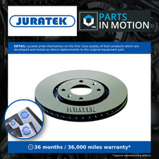 2x Brake Discs Pair Vented