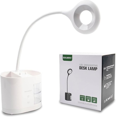 Solmira desk lamp with pencil - with,