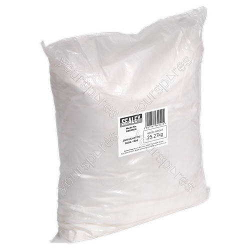 Sealey blasting soda - soda, 25kg