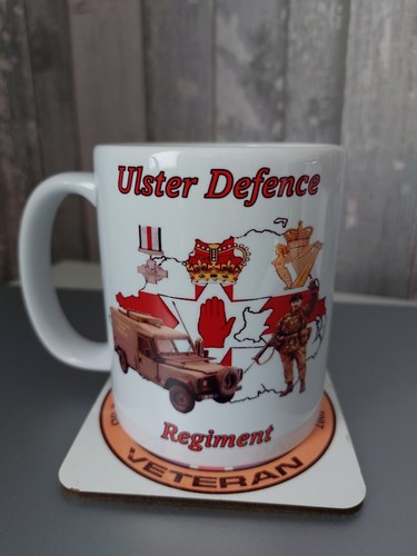 Ulster defence regiment mug - ulster, gc