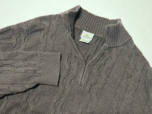 Classic lacoste cable knit - lacoste,