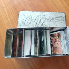 James Bond 007 Spy Files Card & Spy Tin Full complete including 4 Jokers & Spare