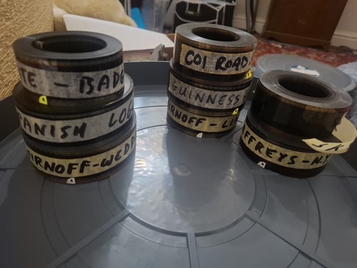 35mm cinema adverts - 9x,