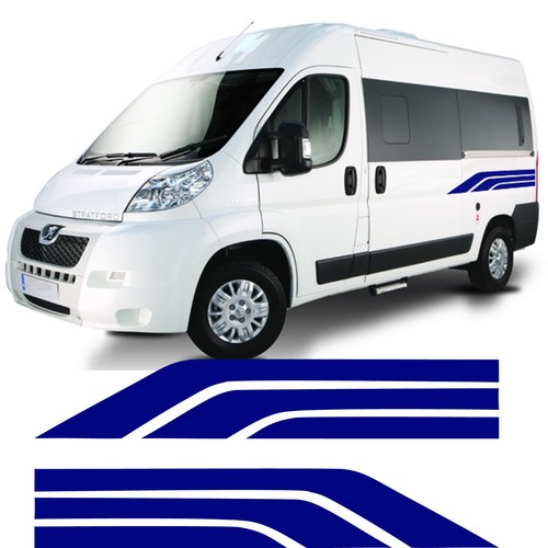 Motorhome stripes vinyl - motorhome,