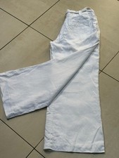 NEXT white LINEN TROUSERS 14