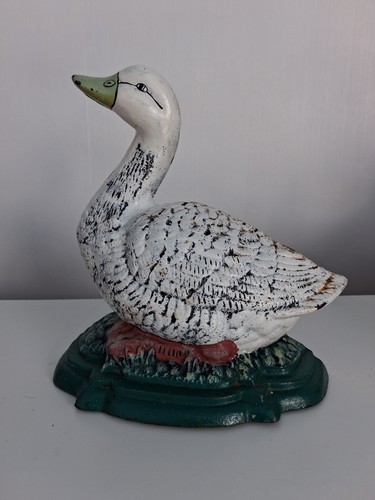 Heavy vintage cast iron white - heavy,