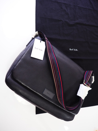 Paul smith black leather - black,