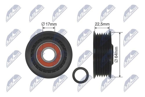 Belt deflection guide - v-belt,
