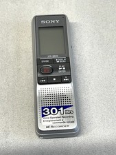 Sony ICD B600 Digital Voice Recorder Dictaphone Tested and Working