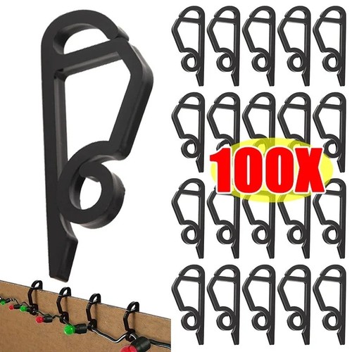 100x christmas gutter hooks - christmas,