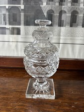 Regency Early Victorian Cut Glass Bonbon Jar 19th Century