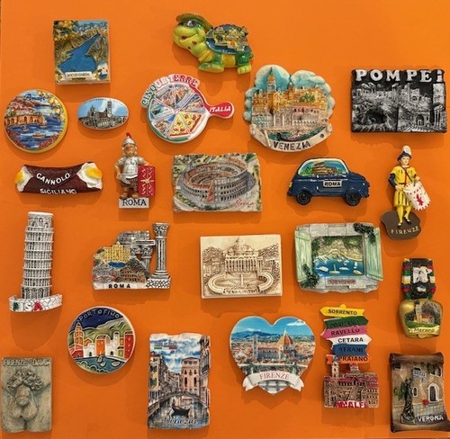 Souvenir fridge magnet italy - fridge,