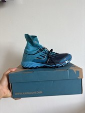 Raidlight RL Revolutive blue trail Running shoes. Women size 7 UK