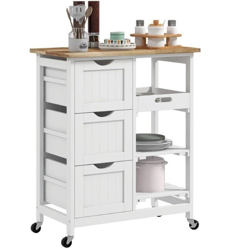Rolling kitchen island cart - island,