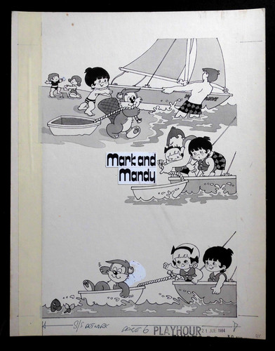 Original mark mandy comic - original,