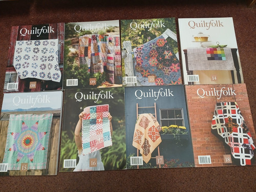 Lot quiltfolk magazine - quiltfolk,
