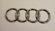 GENUINE Chrome  Audi Badge Logo Rings Emblem Audi A4 A5 A6 4G9853742