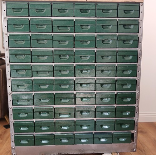 Vintage drawer steel - vintage,