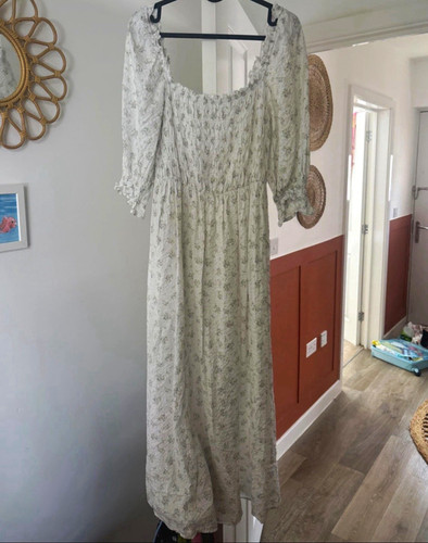 Zara floral maxi - zara, square