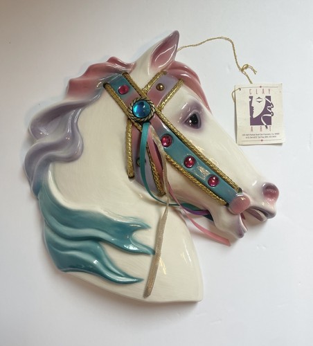 Vintage 1980s clay art - vintage,