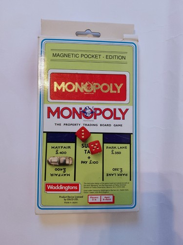 Vintage waddingtons monopoly - vintage,