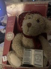 Animated teddy bear plush - plush, twas