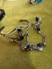 Vtg NA Navajo Sterling Silver