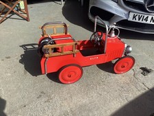 Vintage Child’s Pedal Car,fire Engine,maker Buddy,fully Restored,excellent Item.