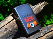 Von Dutch Flying Eyeball Zippo Lighter - Kenny Howard - Flame Rite - Eye - Rare
