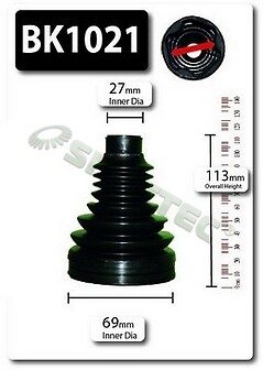 Shaftec front outer boot - cv,