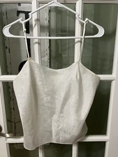 Vtg Vidal Sasson Cami White