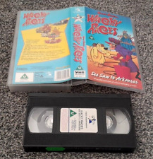 WACKY RACES SEE SAW TO ARKANSAS HANNA BARBERA PAL VHS VIDEO KIDS CHILDREN