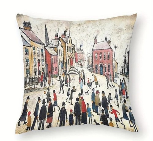 Lowry people standing - l.s.,
