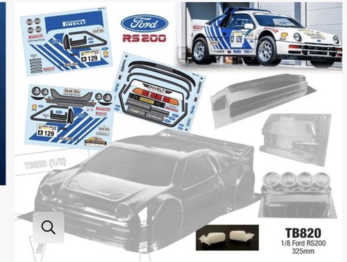 Rs200 rallycross 325mm hobao - 325mm,