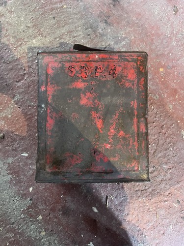 Vintage petrol can - bp,