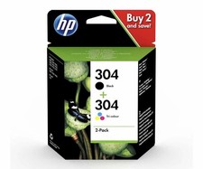 Genuine HP 304 Black & Tri