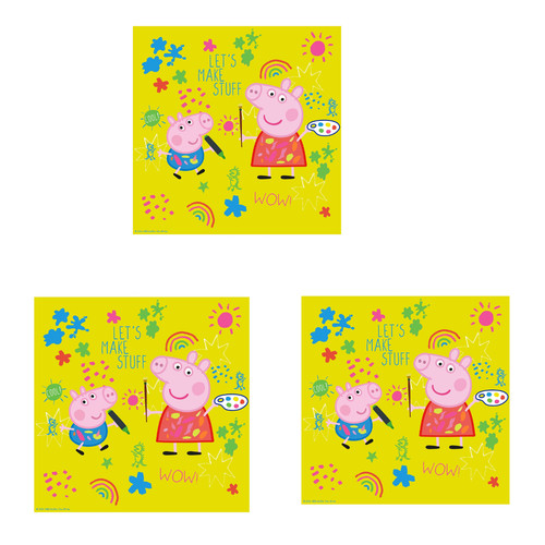 Peppa pig messy mat - peppa,