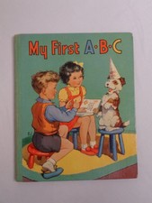 Vintage 1950's My First A B C Juvenile Productions Ltd Hardback Book