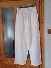 Ladies White Natural Cotton